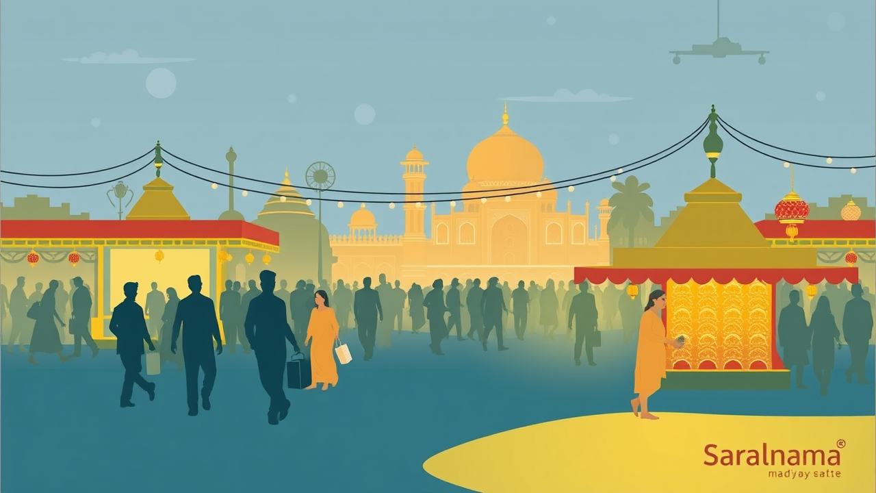 Dhanteras Shopping Begins in Indore Markets