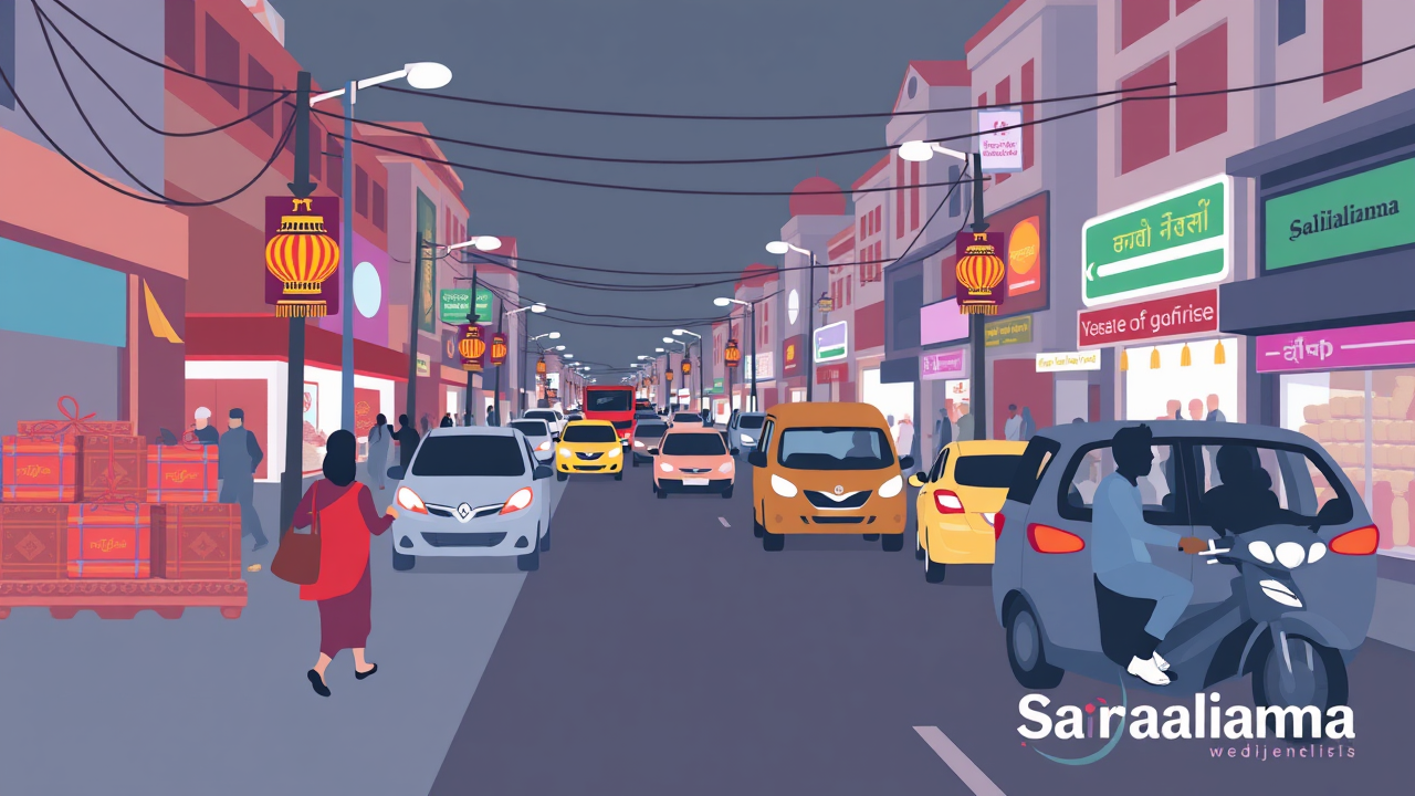 Dhanteras Shopping Boom in Gwalior, Traffic Restrictions