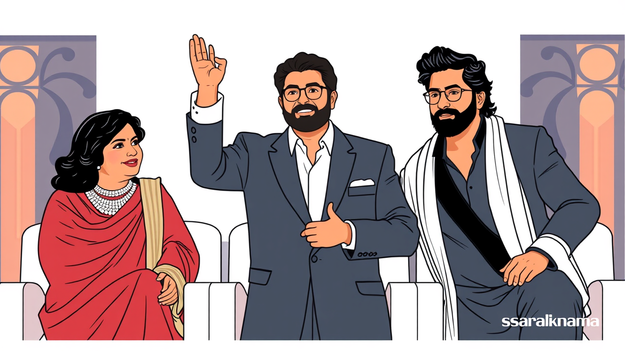 Bollywood's Big Three Reunite at Joy Forum 2025 in Riyadh