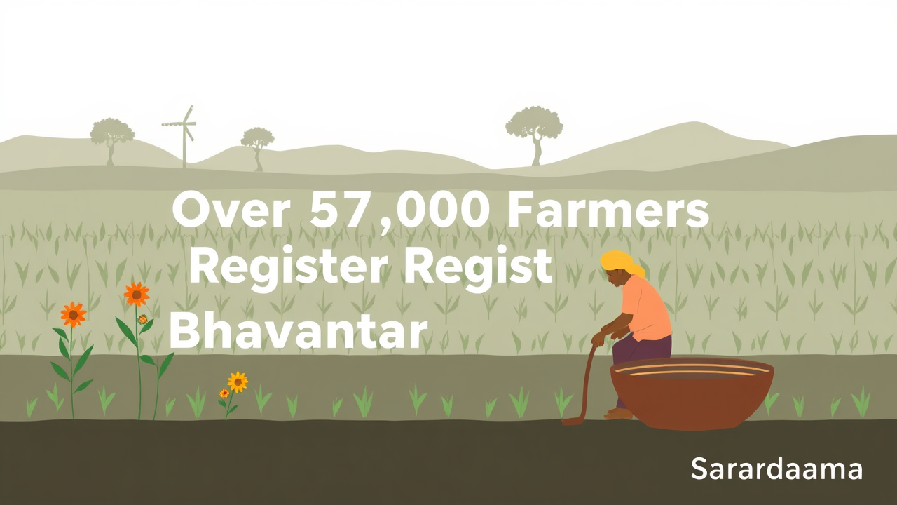 Vidisha: Over 57,000 Farmers Register for Bhavantar Scheme