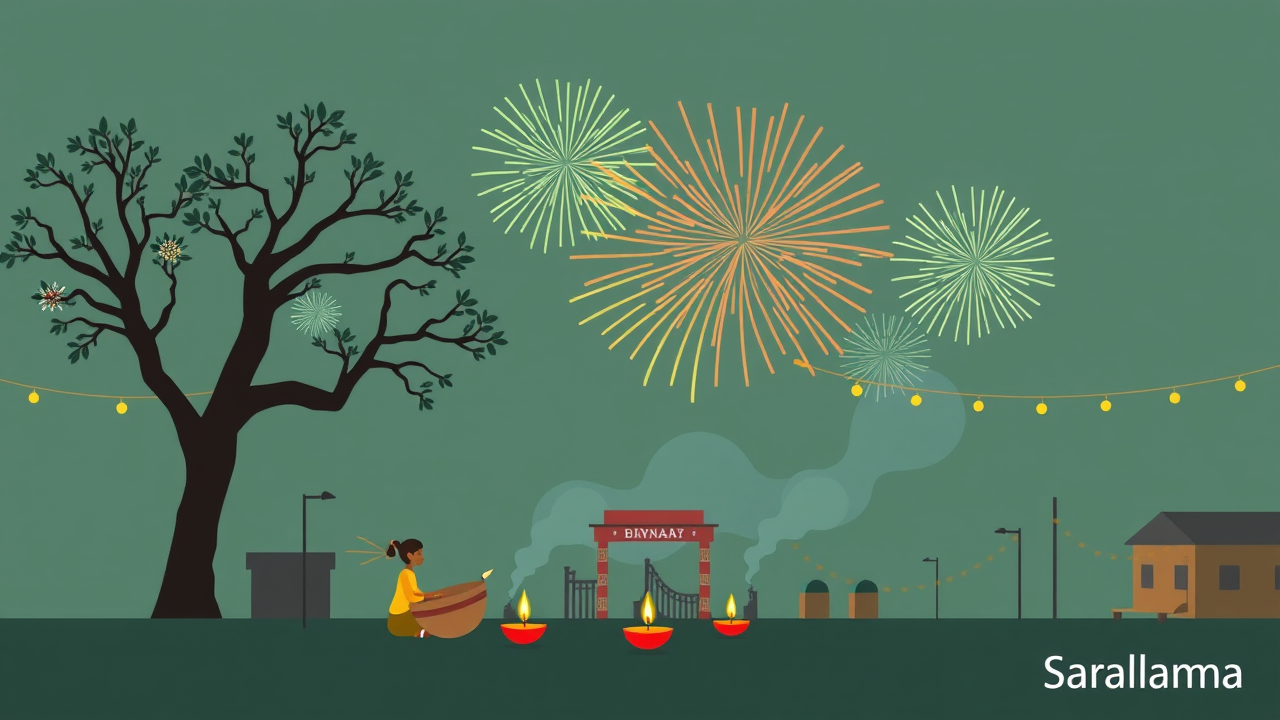 Green Crackers Only for Diwali in Faridabad