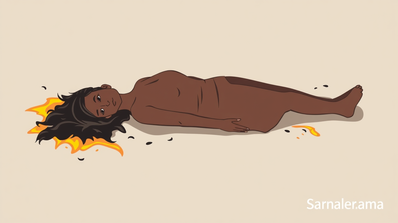 Burnt Body of Young Woman Found Near Highway in Haridwar