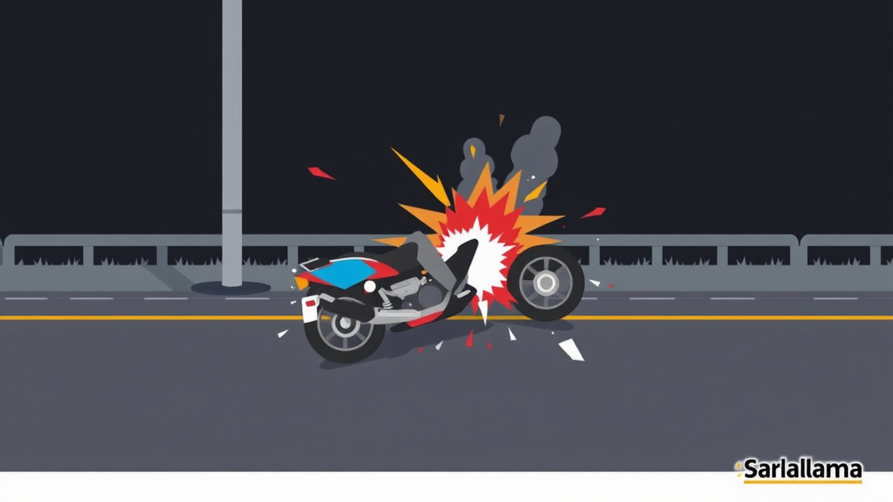 1 Dead, 3 Injured in Bike Collision on Badnawar-Petlawad Highway
