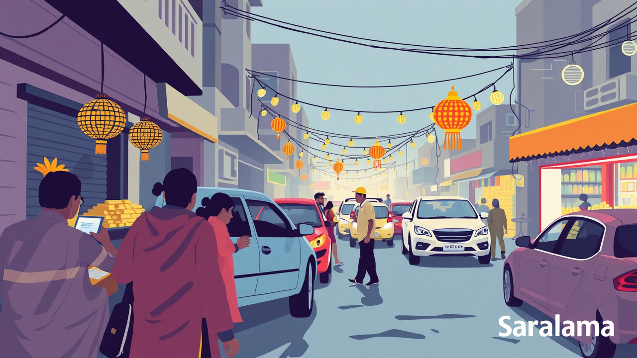 Dhanteras Shopping Frenzy in Bokaro: Gold, Cars, Utensils
