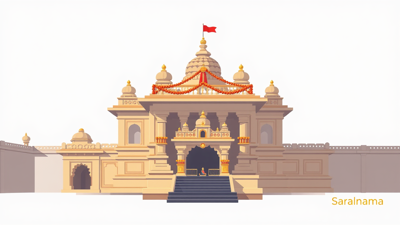 Dewas Temple Adorned with ₹1.03 Crore for Diwali Ritual