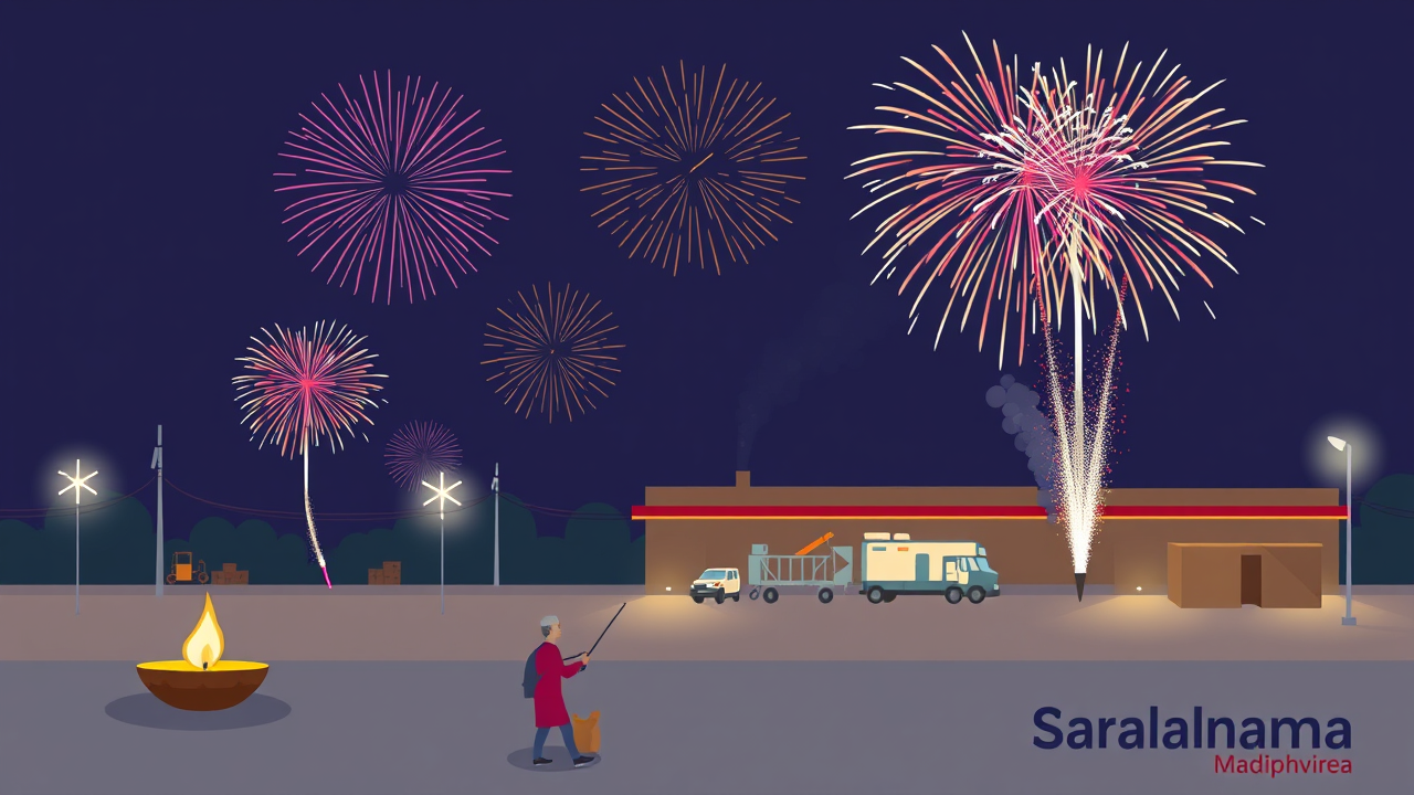 Diwali Fireworks Ban Near Petroleum Depot in Indore