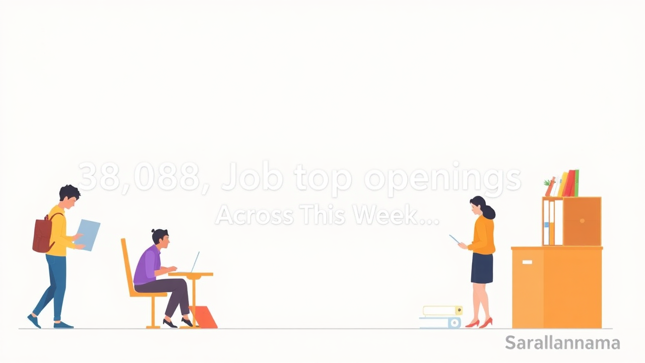 38,081 Job Openings Across India This Week
