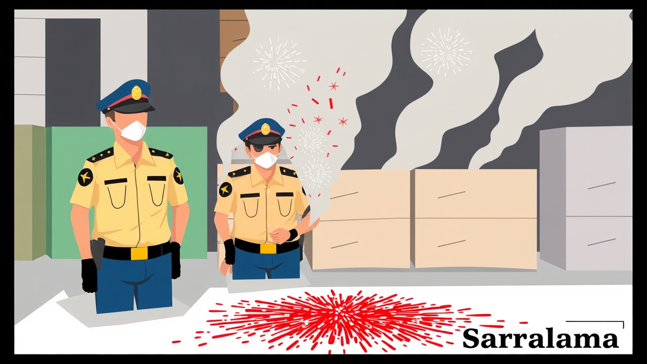 Police Seize Large Quantity of Firecrackers in Narnaul