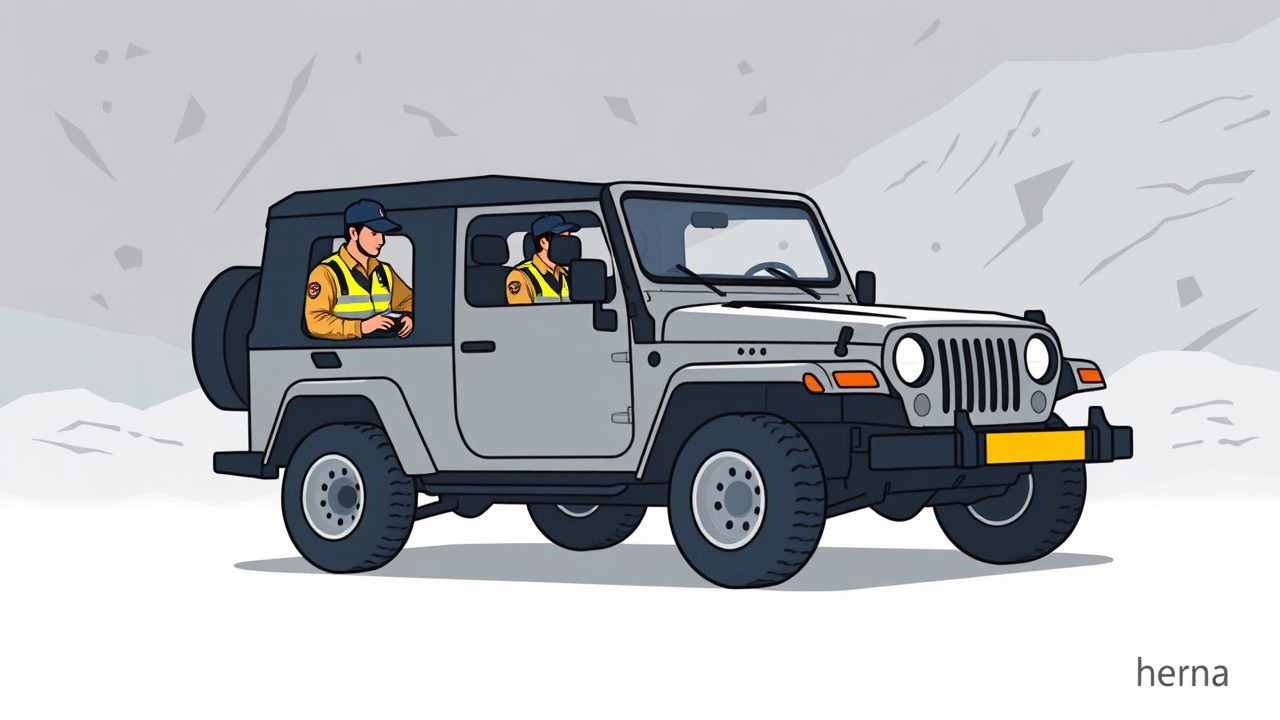 Three Policemen Hit by Thar Vehicle in Dehradun