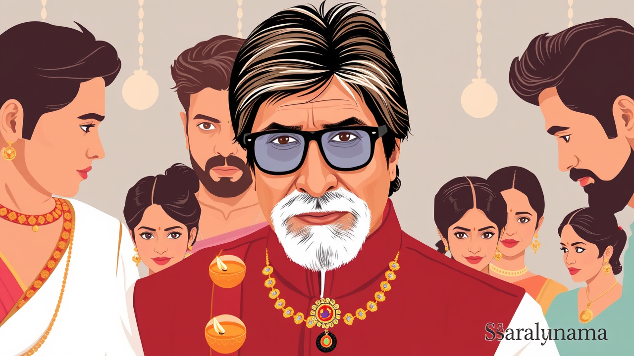 Amitabh Bachchan Stars in Diwali Jewellery Ad with Bollywood Actors