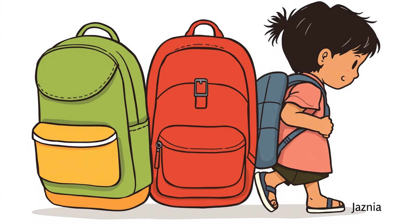 Heavy Schoolbags Harm Indian Children's Health, Study Finds