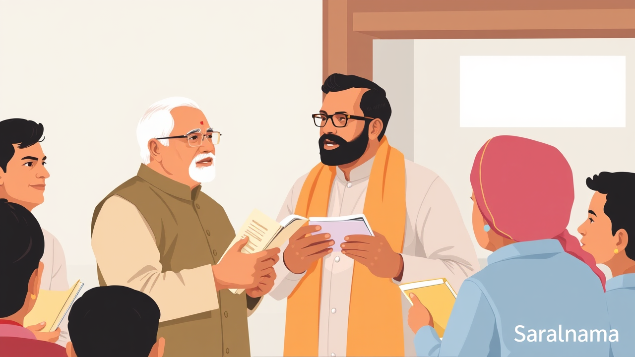 Uttarakhand Education Minister Reviews Free Textbook Distribution