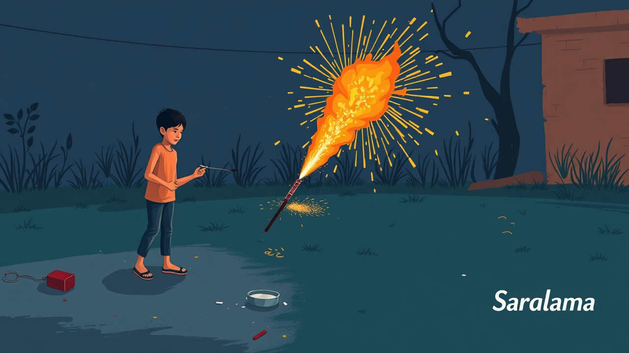 Teen Injured by Homemade Firecracker in Shajapur
