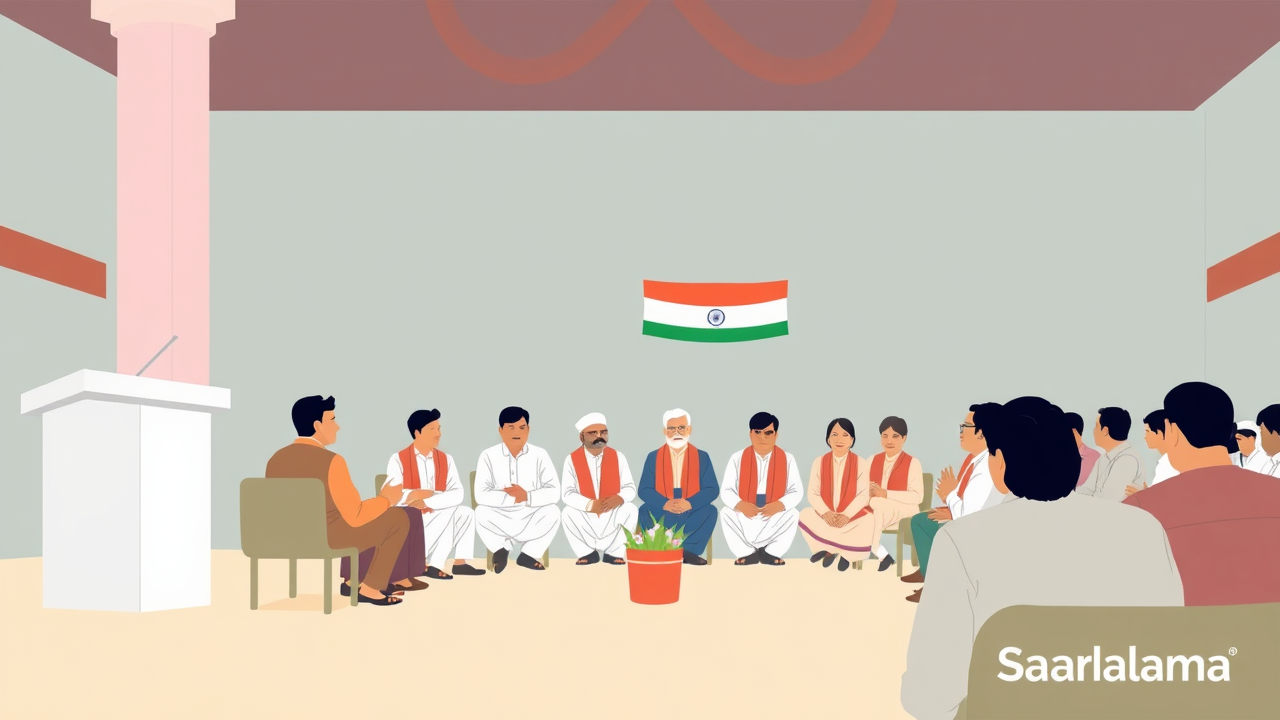 Election Prep Meeting Held with Political Parties in Saharsa