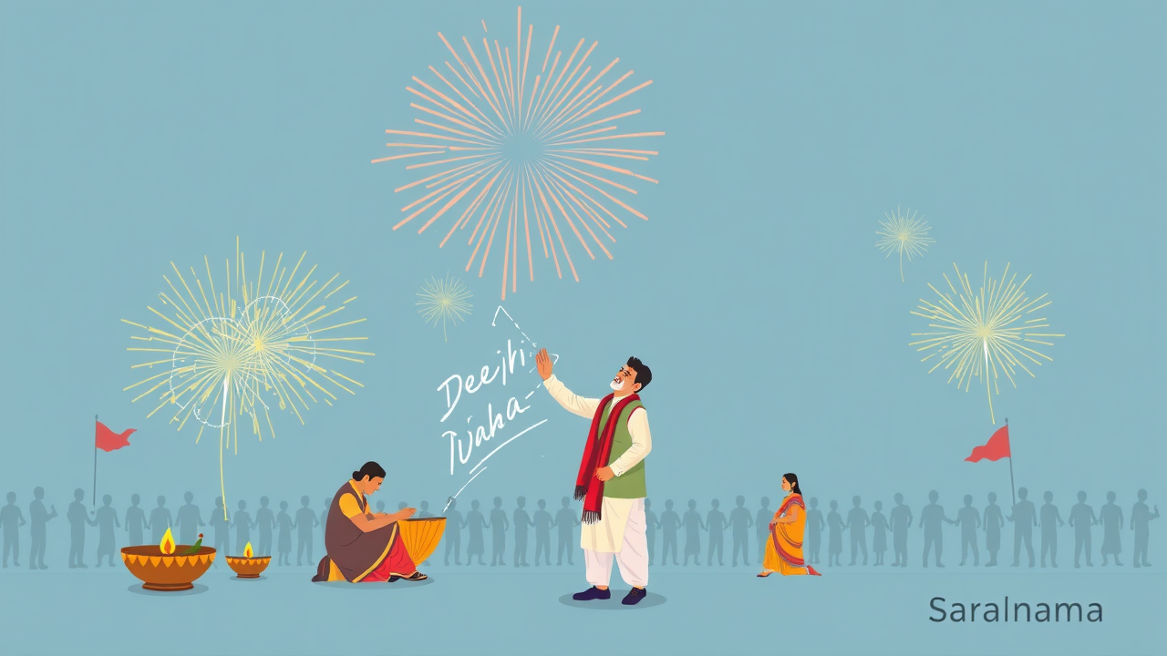Delhi BJP Faces Diwali Firecracker Test
