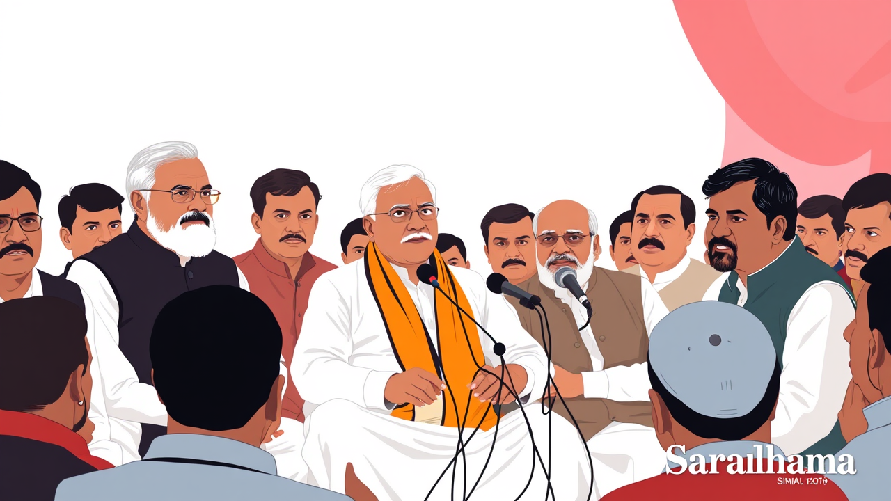 Congress Candidates Hold Press Conference in Purnia