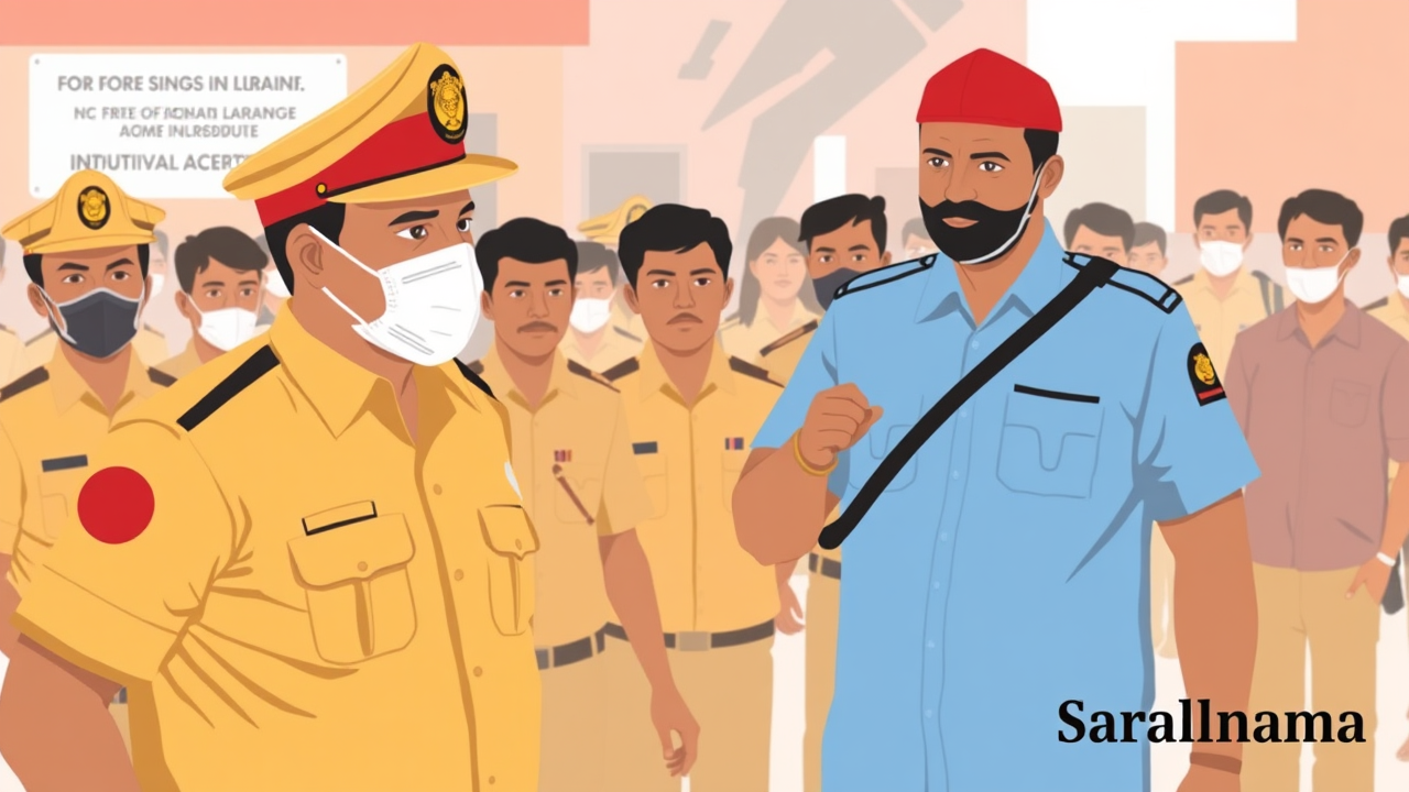 Fire Officer Slapped in Ujjain: Staff Protest Hearse Dispute