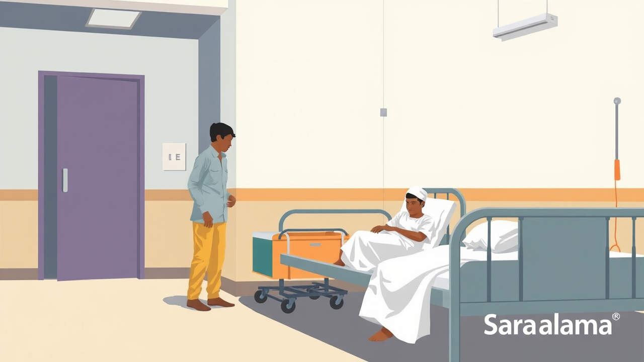 Ward Boys, Sweepers Treat Patients in Panipat Hospital
