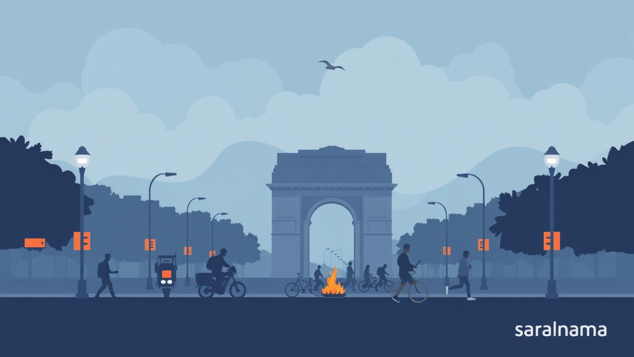 Delhi Air Quality Worsens Before Diwali, AQI Hits 335