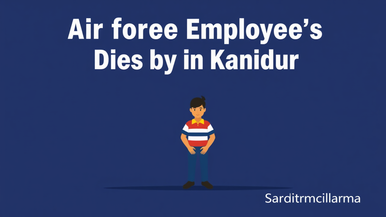 Airforce Employee's Son Dies by Suicide in Kanpur