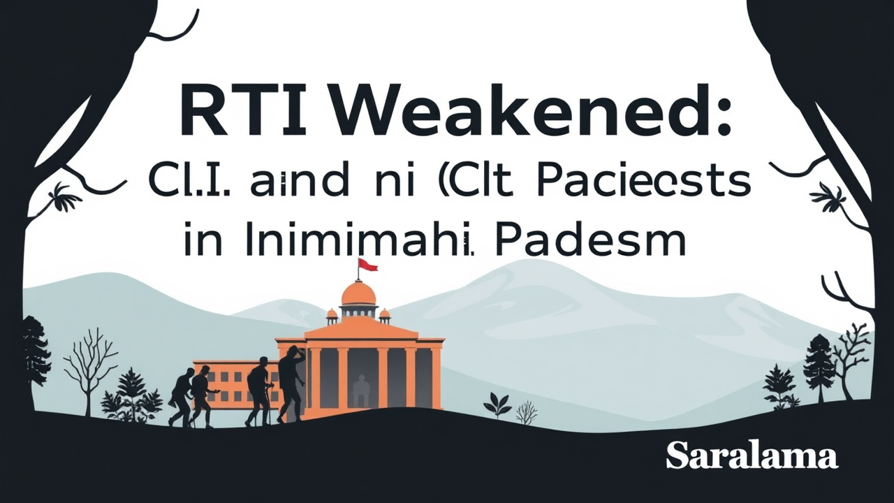 RTI Weakened: CIC and IC Posts Vacant in Himachal Pradesh