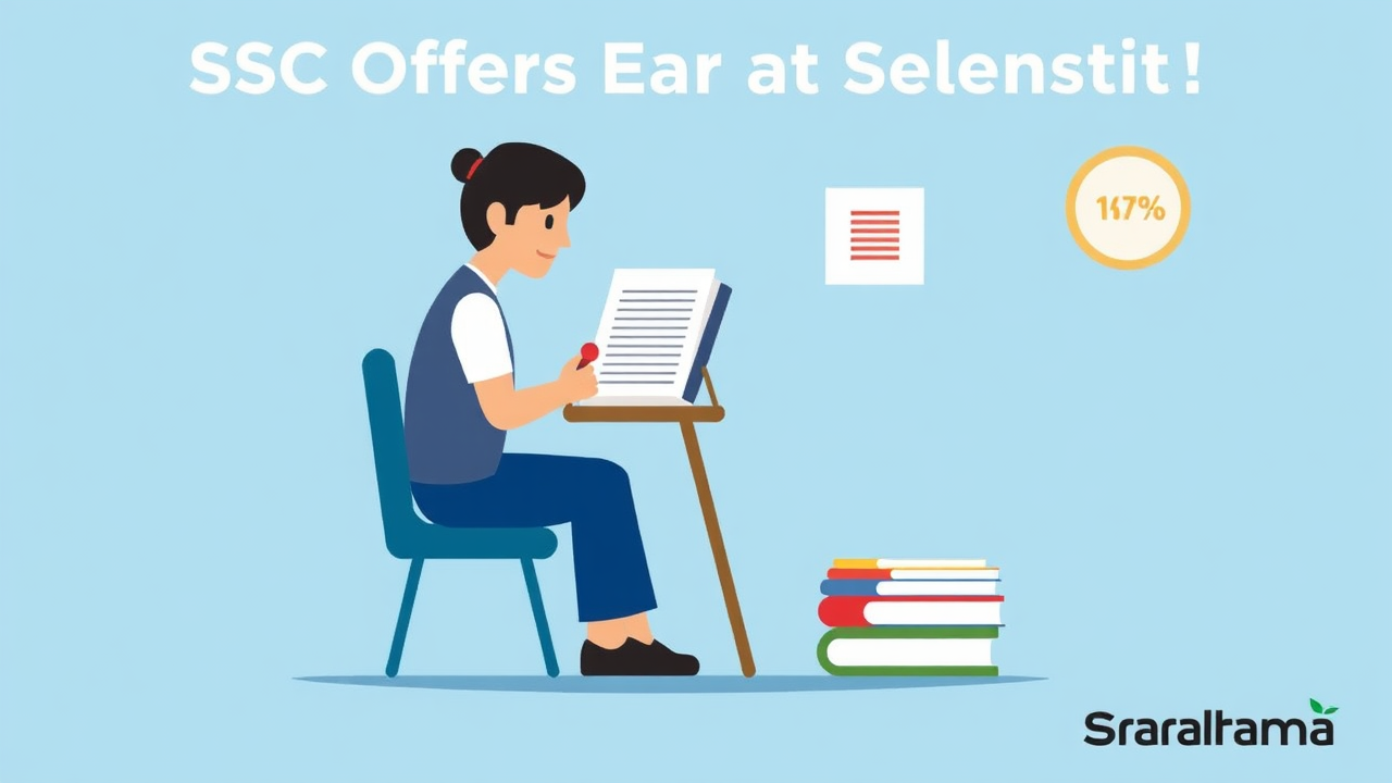 SSC Offers Exam Slot Selection for CHSL Tier 1 Candidates