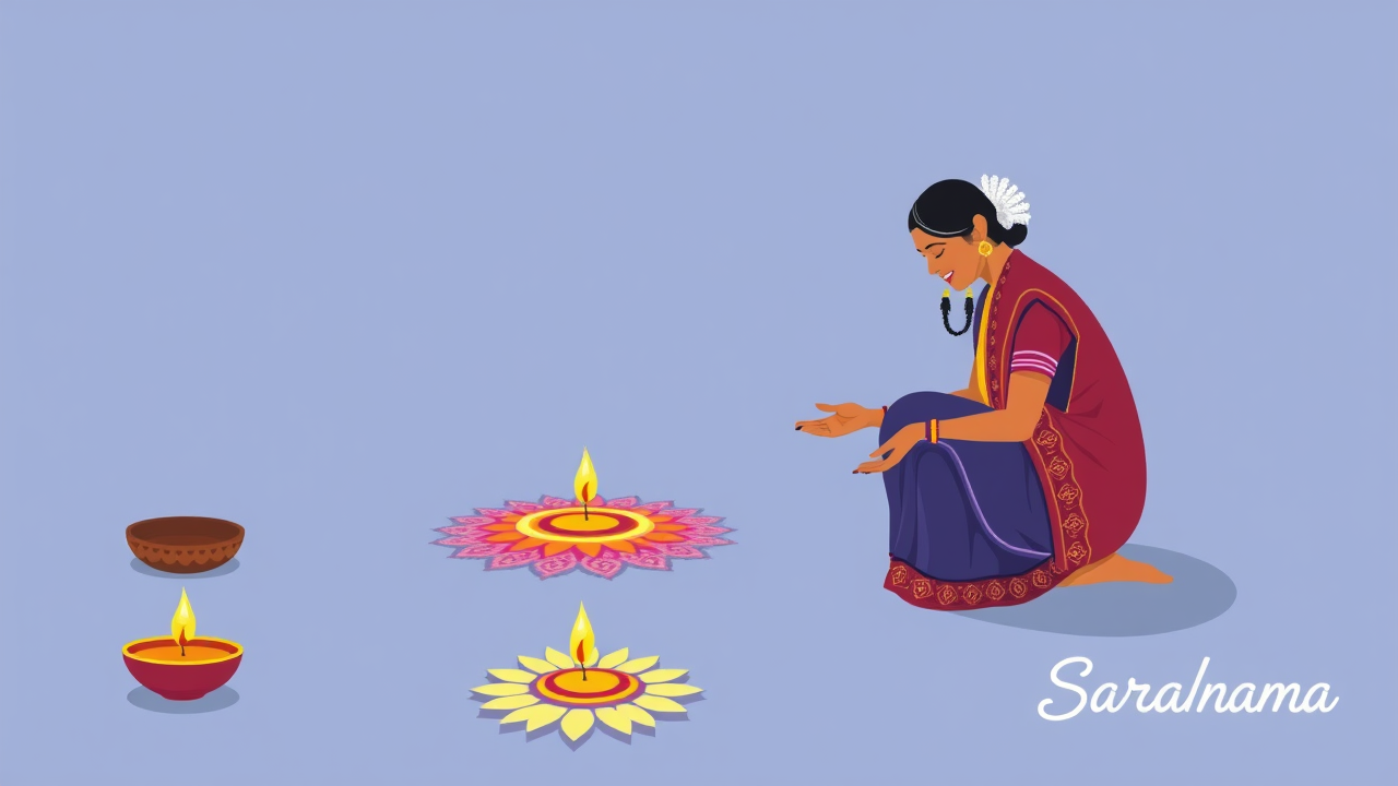 Diwali Special: Shriya Pilgaonkar's Rangoli Tradition