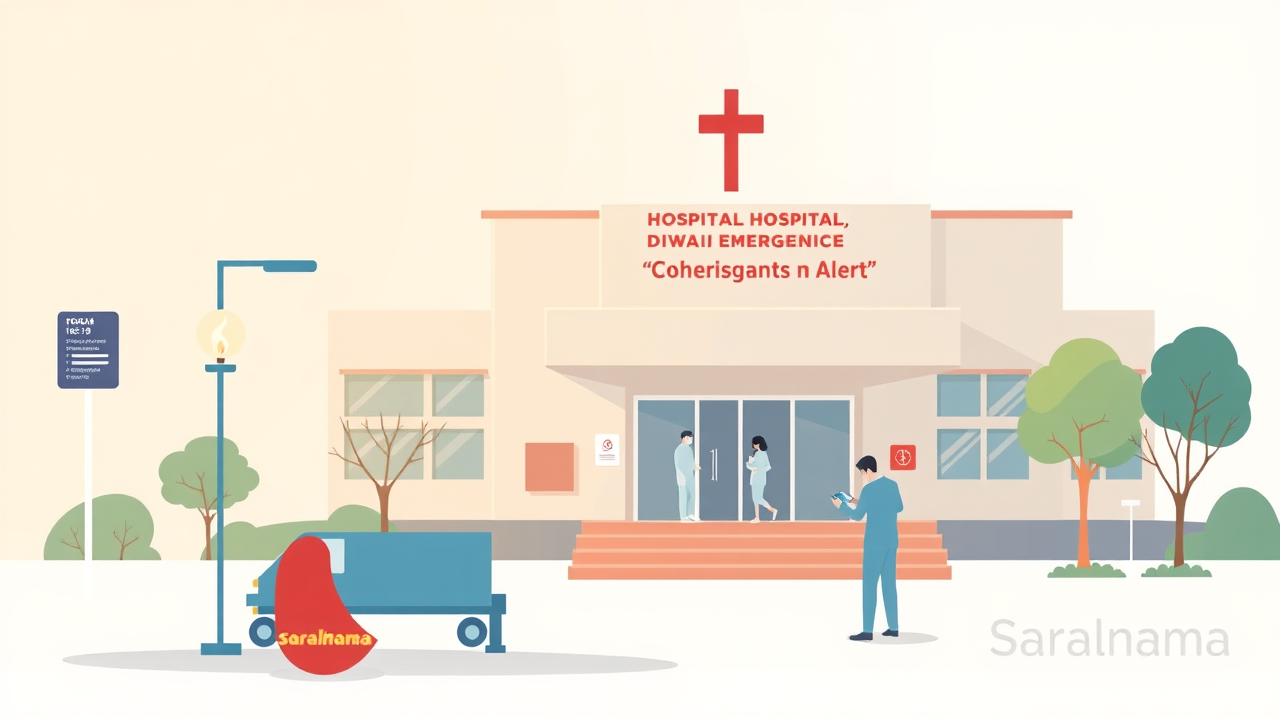 Chhattisgarh Hospital on Alert for Diwali Emergencies