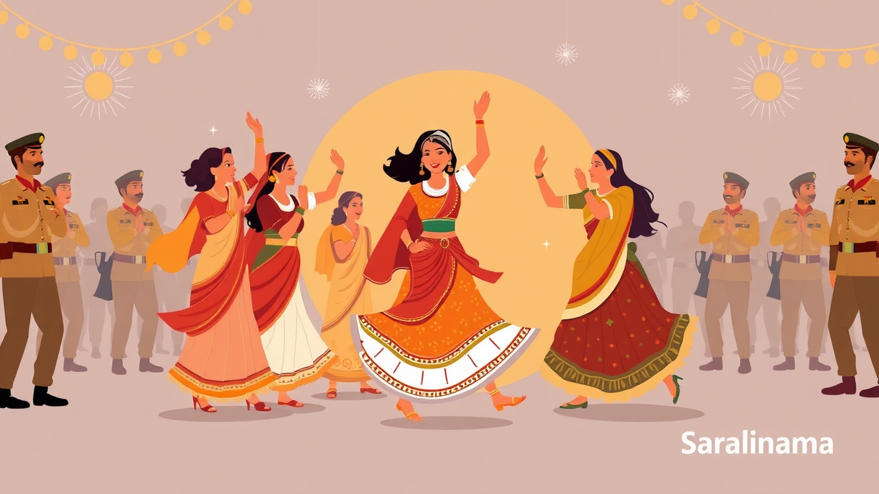BSF Women Dance as Punjab, Chandigarh Celebrate Diwali