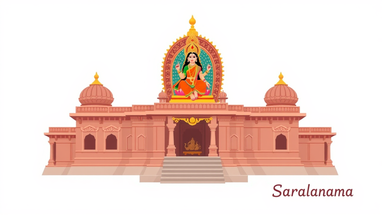 Unique Mahalakshmi Display at Shri Hazareshwar Temple