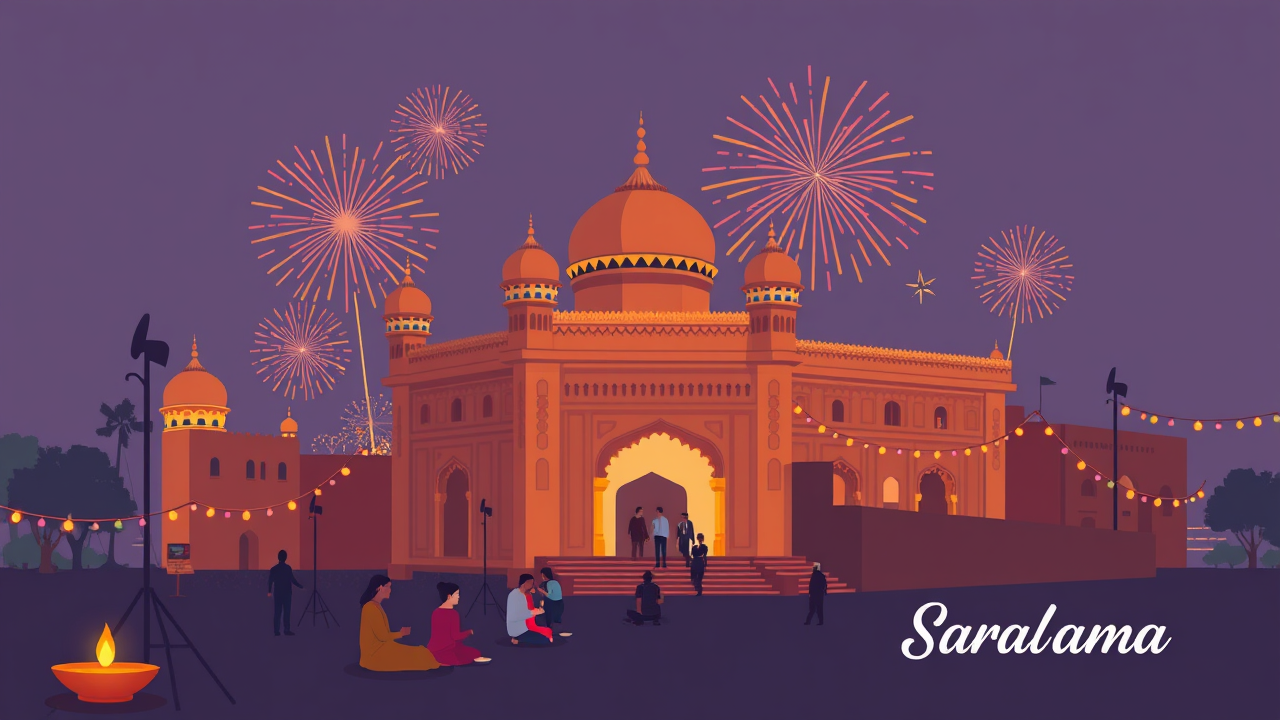Ajmer Celebrates Diwali with Lights, Fireworks, and Festivities