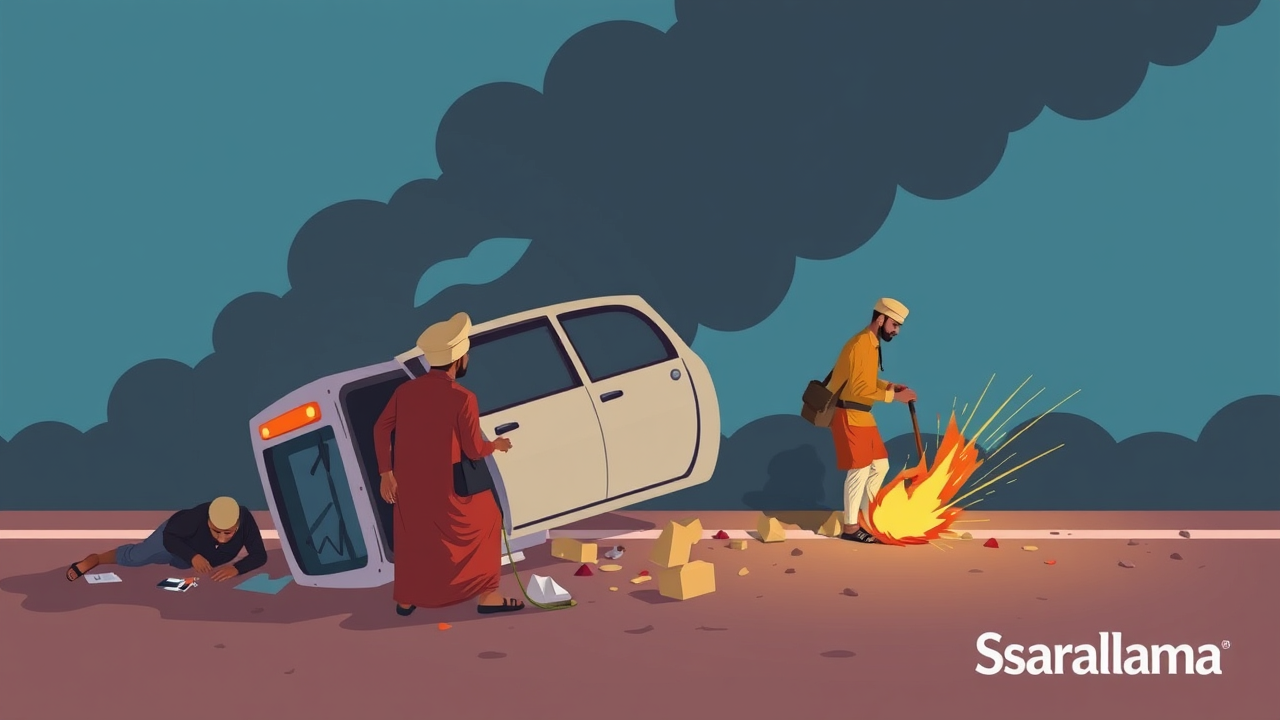 Four Injured in Two Separate Road Accidents in Sirohi