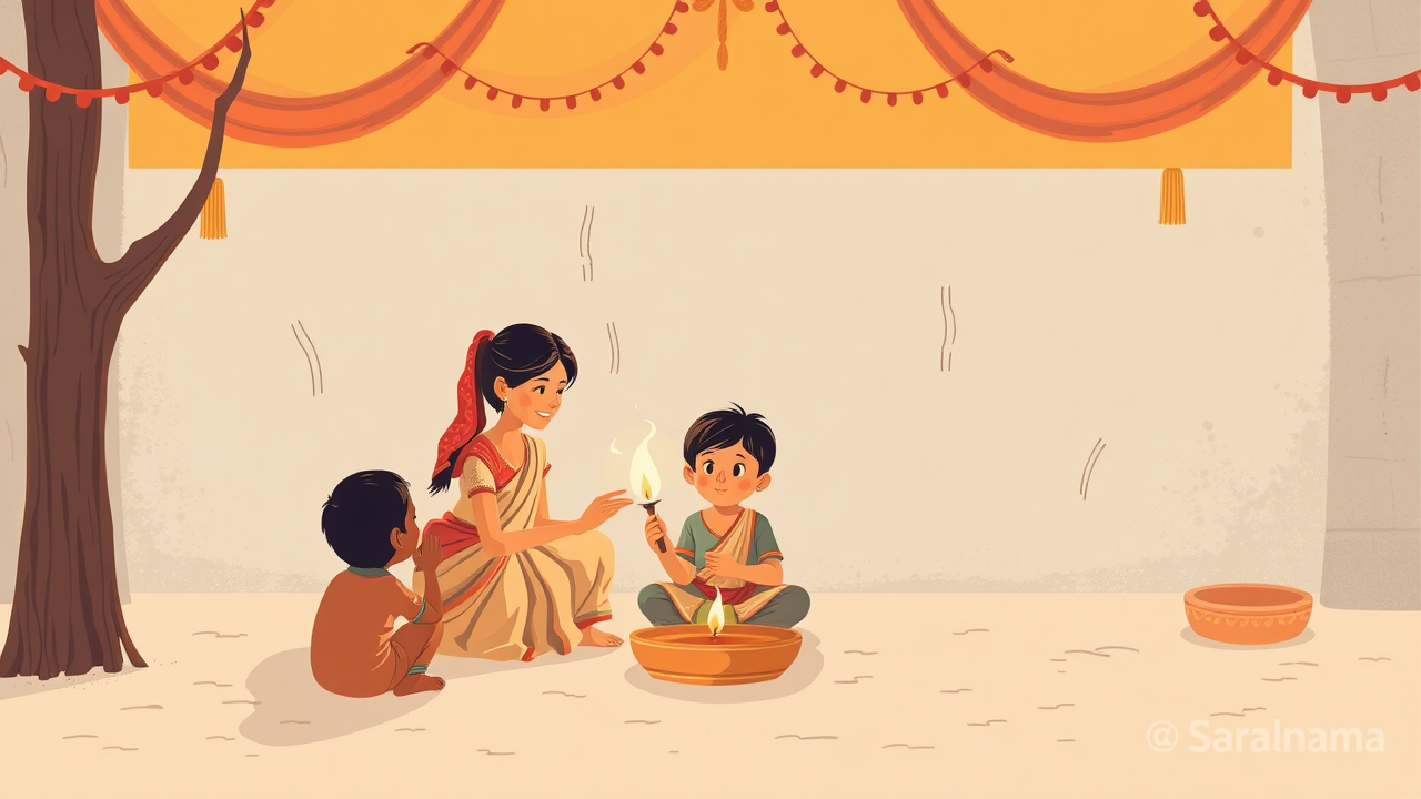 Social Groups Celebrate Diwali with Poor Children in Rewa