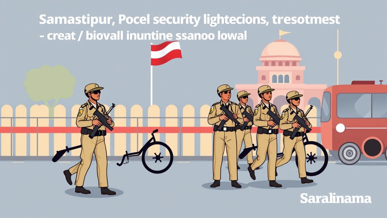 Samastipur Police Tightens Security for Diwali and Elections