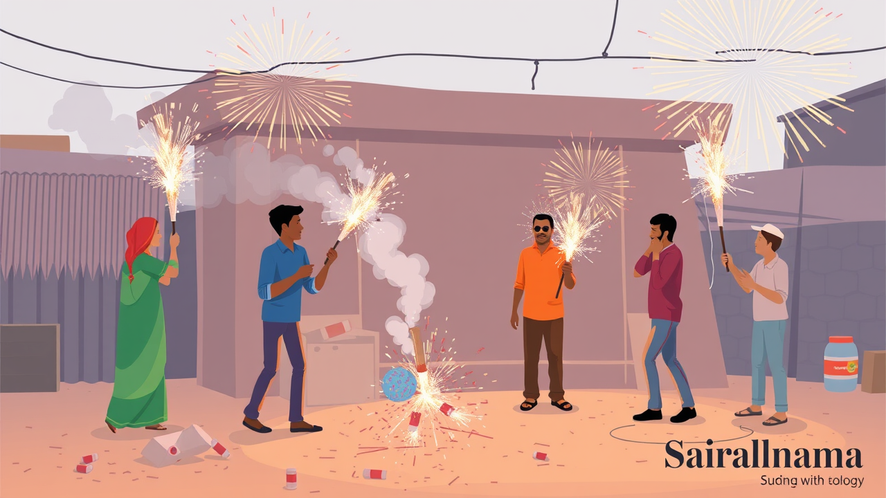 Illegal Firecrackers Seized in Palwal, Youth Arrested