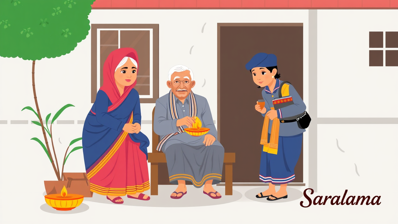 Korba Police Celebrate Diwali with Elderly at Old Age Home