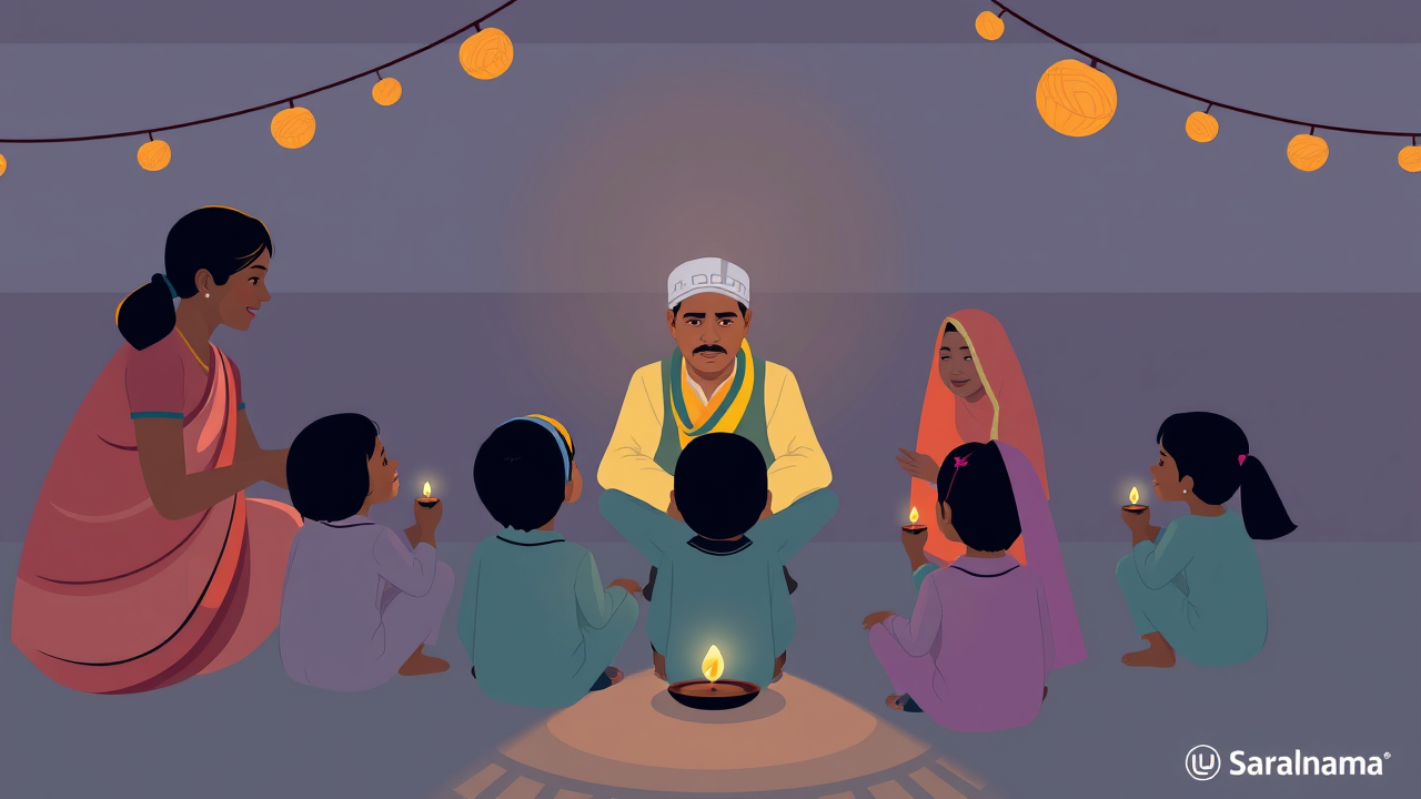 Indore Collector Celebrates Diwali with Orphans and Staff