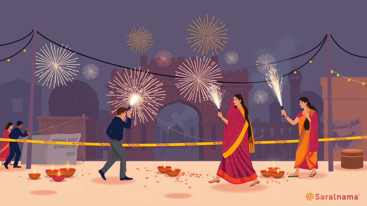 Diwali Firecracker Dispute Leads to Shooting in Lucknow