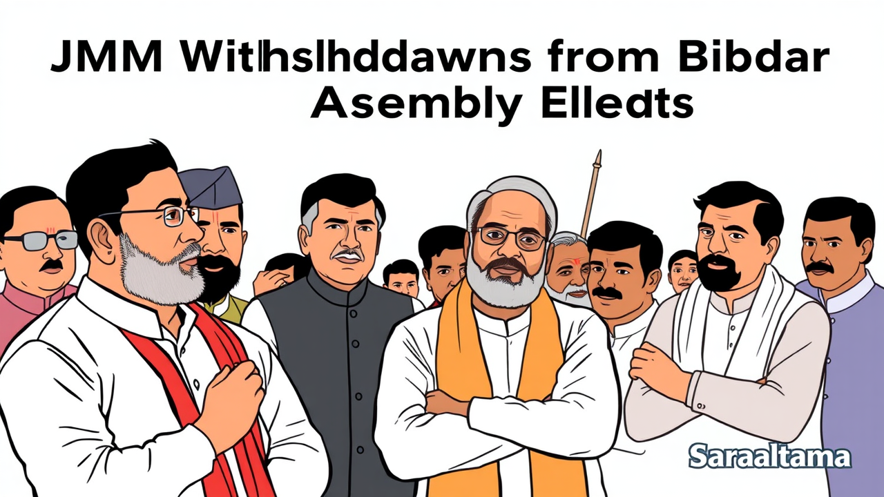 JMM Withdraws from Bihar Assembly Elections