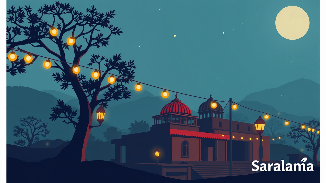 Amarkantak Lights Up with 5100 Lamps for Diwali
