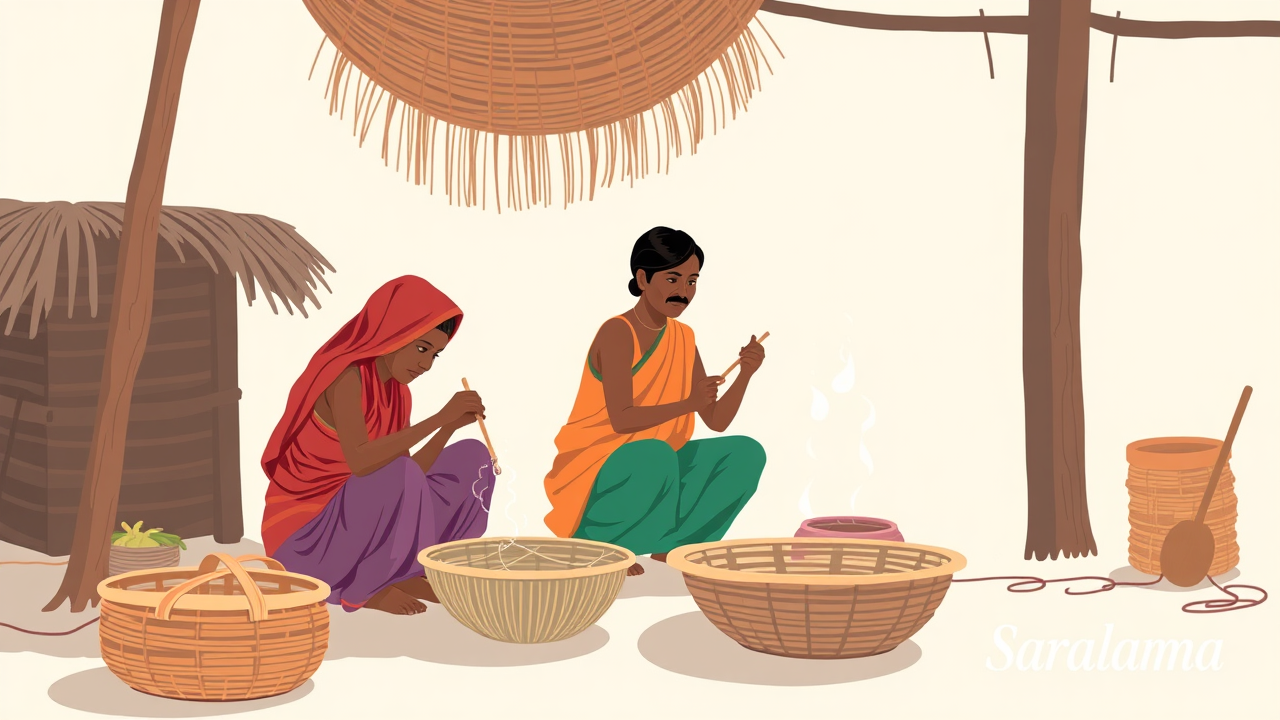 Kishanganj Basket Makers Prepare for Chhath Puja