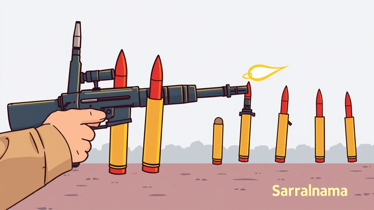 16 Live Bullets: Criminal Arrested with Weapons in Bhojpur