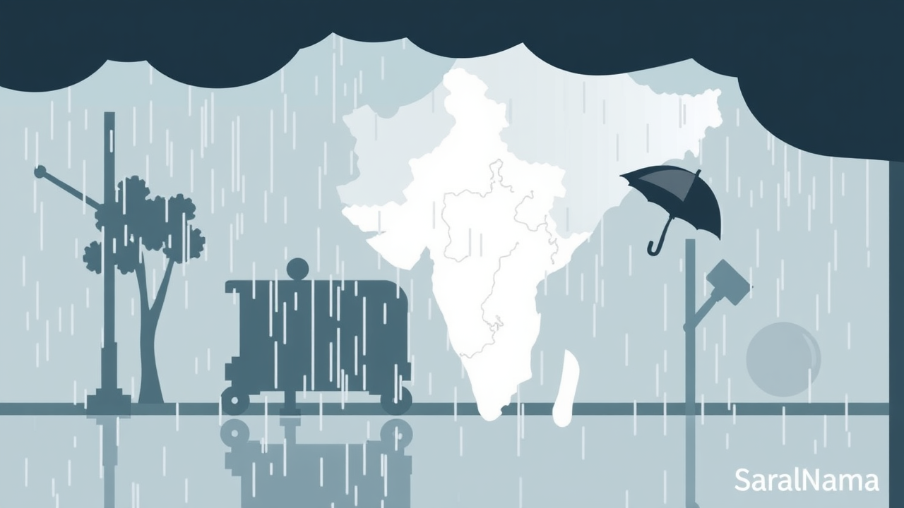 Rain Warning for Central and Southern Chhattisgarh