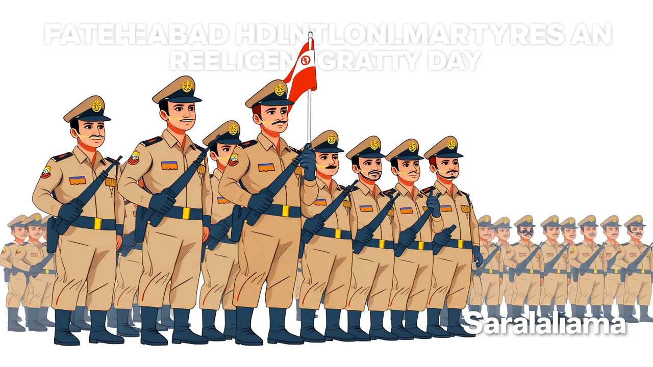 Fatehabad Police Honor Martyrs on Police Commemoration Day
