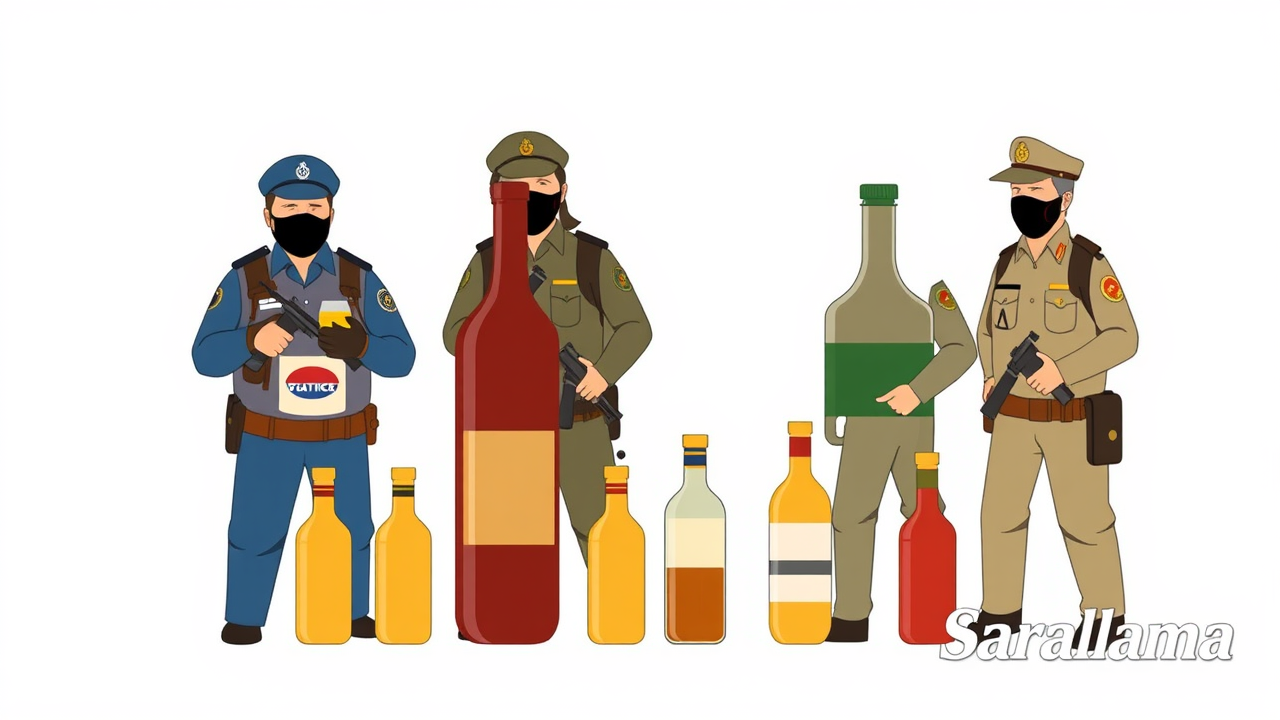 Kangra Police Arrest Liquor Smuggler, Seize 278 Bottles