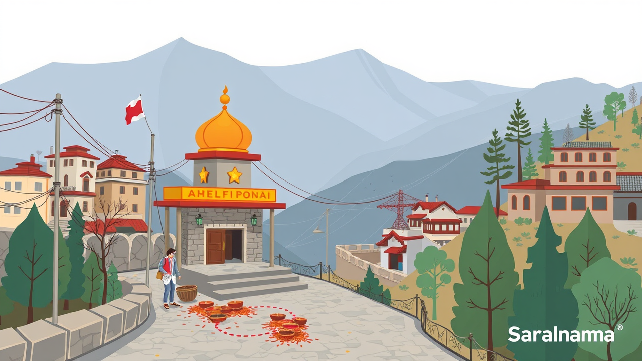 Mandi's Popular Selfie Point Vandalized on Diwali