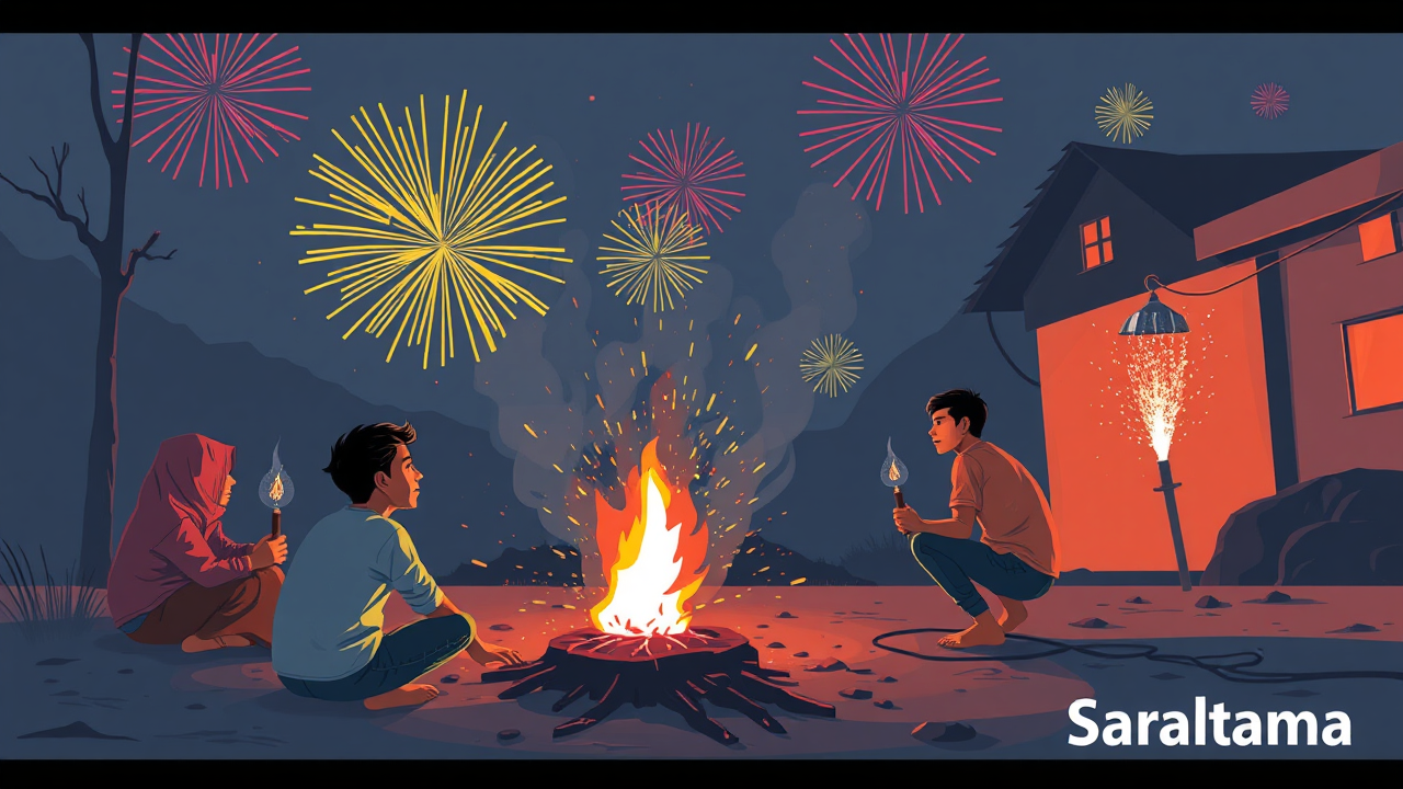 Acid Attack on Youth for Bursting Crackers in Roorkee