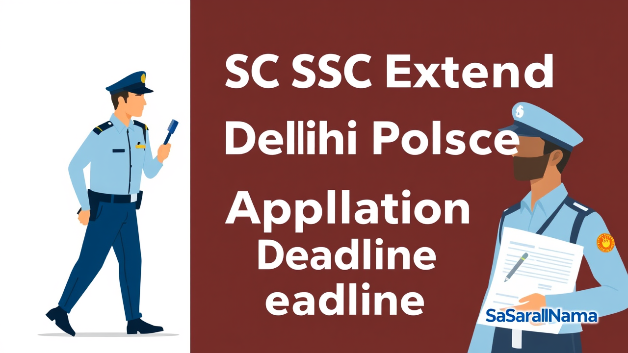 SSC Extends Delhi Police Constable Application Deadline