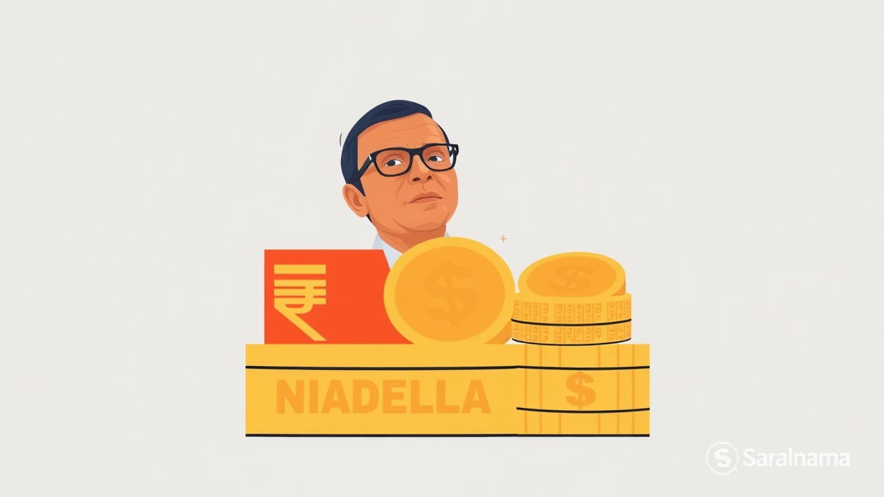 Microsoft CEO Nadella Gets Record ₹847 Crore Salary in 2025