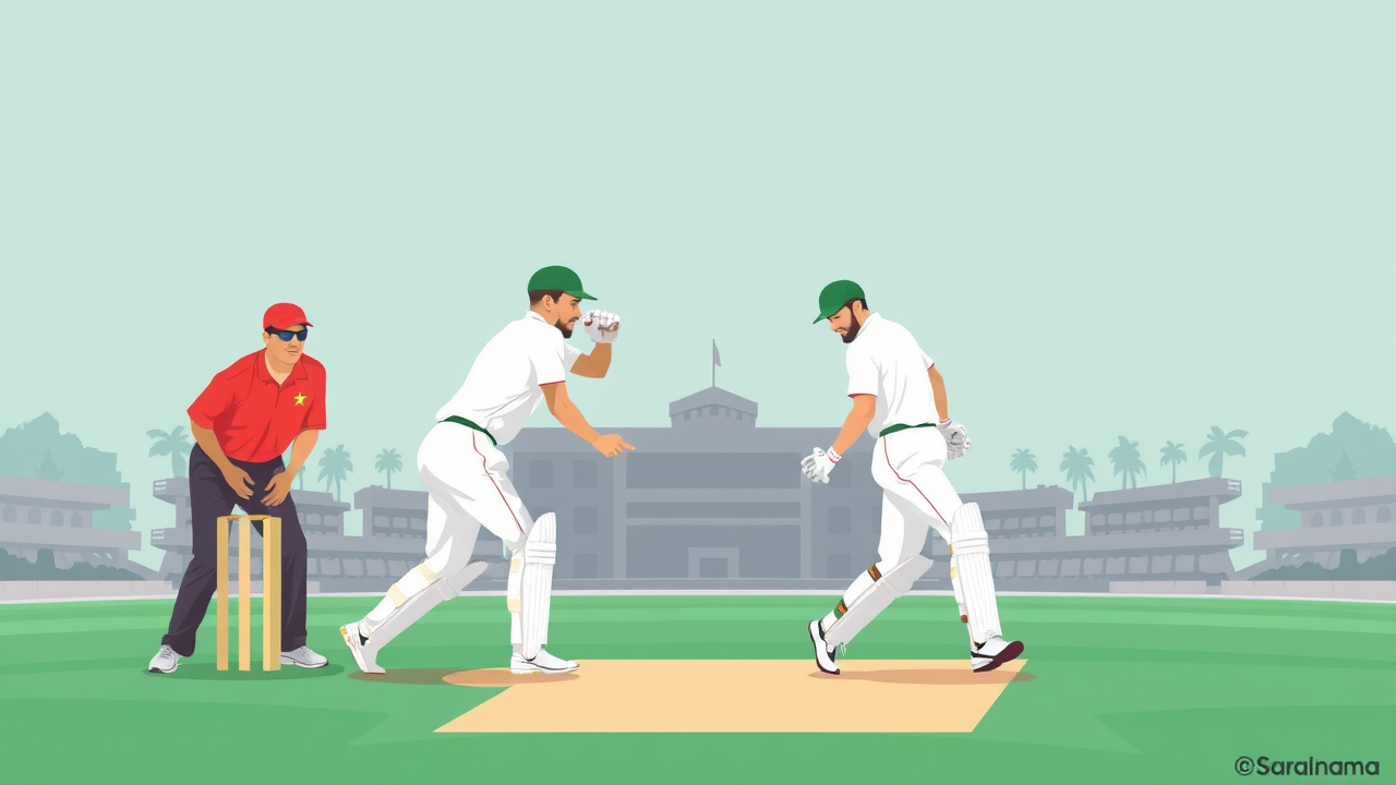 Pakistan Loses 4 Wickets in 2nd Innings of Rawalpindi Test